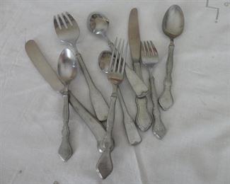 Pewter flatware and accessories