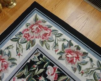 Needlepoint Rug 13x10' (no pets/no smoking)