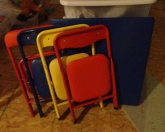 Child Size Card table set
