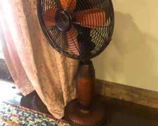 this is an interesting vintage fan, when did fans look like this?