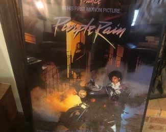 Purple Rain movie memorabilia 