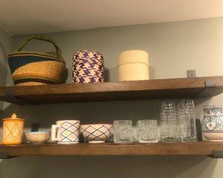 open concept picnic basket