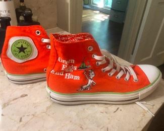 I didn't know Converse made Green Eggs and Ham hightops!