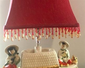 the cute pagoda IS a lamp!