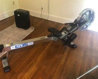 Stamina Products 1405 ATS Multi- Function Cardio Air Rower Rowing Machine