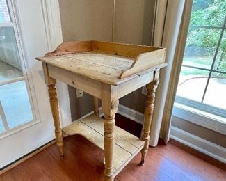 SOLD ONLINE Scrubbed Pine Washstand $279