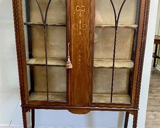 Available for Online Pre-Sale Purchase via Email/Phone/Text: 256-335-917
Beautiful Antique Display Cabinet. Will post dimensions later today  Estate Sale Price $1,050 is 25% off price