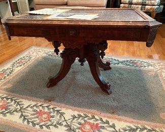 Antique Victorian coffee table