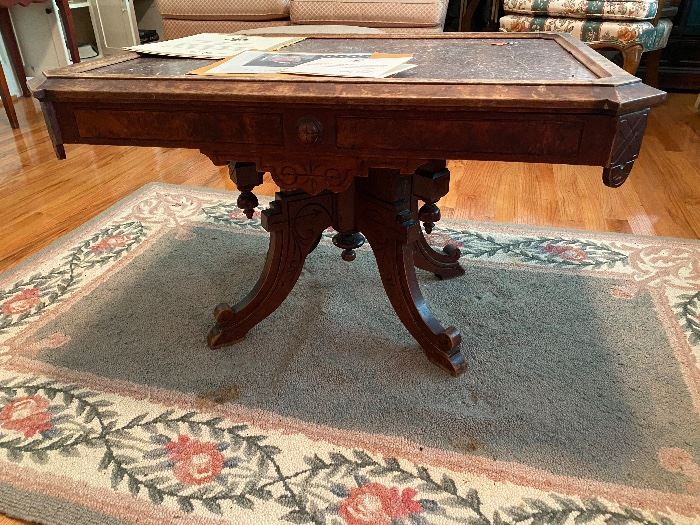 Antique Victorian coffee table