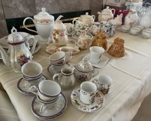 Various Tea Sets w/cups