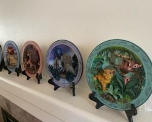Disney 3D - The Lion King Plates - Set of 4