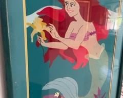 The Little Mermaid - Original applique art 