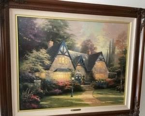 Thomas Kinkade - Winsor Manor - Lithograph