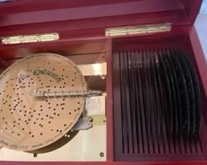 Mr. Christmas musical metal disc player