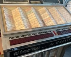 1960's Wurlitzer Jukebox 2800 Series; lights up, needs work, includes 45's