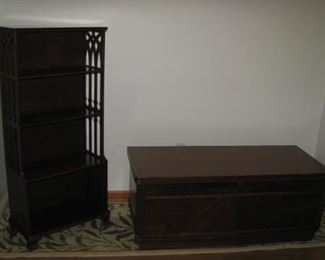Cedar chest and stand