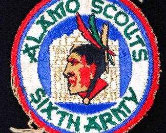 WWII ALAMO SCOUTS SIXTH ARMY SHOULDER PATCH