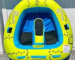 This Connelly 02 Destroyer Inflatable Water Rider is ready for some water action!