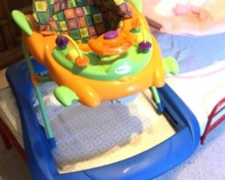 Baby play jump chair