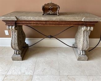 64”w x 22”d x 3’ t console table