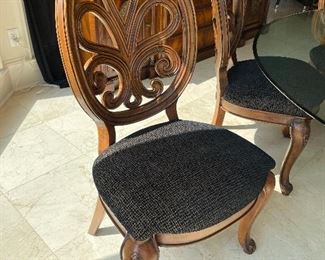 Dining chairs by Henredon