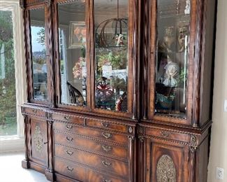 Amazing breakfront (about 9’ wide by 8’ tall)