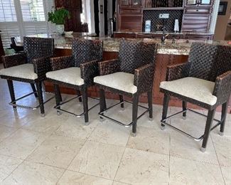 4 barstools by Kreiss