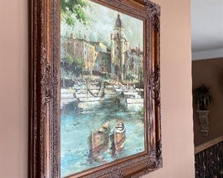 Large oil on canvas 41” x 52”