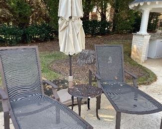 patio loungers from The Fire House Casual Living Store