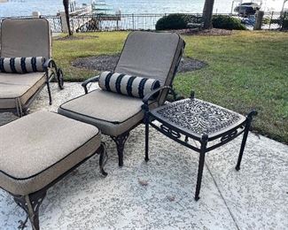 patio loungers from The Fire House Casual Living Store