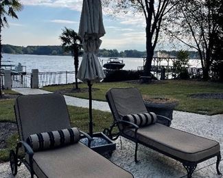 patio loungers from The Fire House Casual Living Store