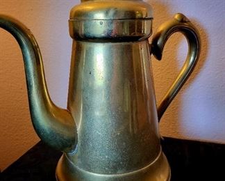 Antique coffee pot $42