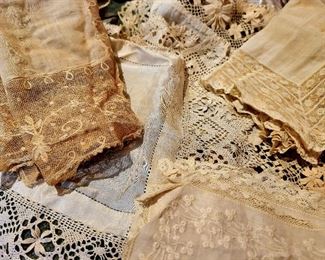 Antique and vintage lace and needlework!