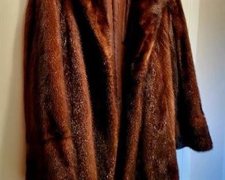Vintage mink coat from Wanamaker's Dept. Store New York, NY $250 #26