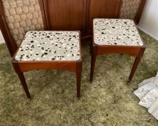 MID CENTURY SMALL TABLES