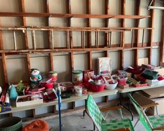 HOLIDAYS DECOR, OLD WOOD LADDER