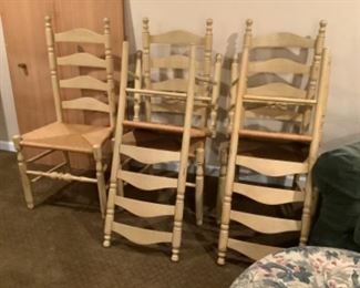 Five chair and danish table