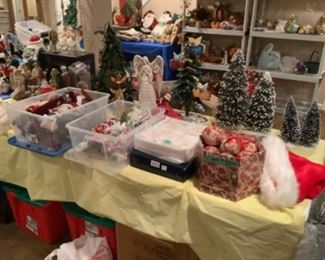 Variety of Christmas items