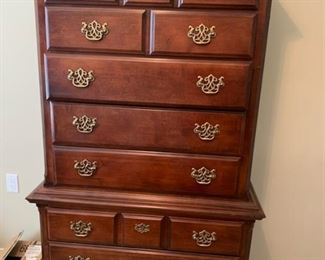 #3	highboy Kincade 7 drawer 38x19x67	 $275.00 
