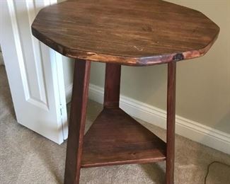 #5	Hand-made Pine End Table  21x28	 $75.00 
