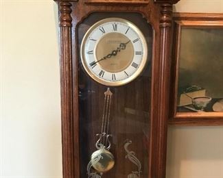 #23	Westminister Quartz Battery Operated Wall Clock - 12" x 4" x 28"T	 $45.00 
