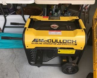 #64	McCulloch FGG350 Max Generator 	 $500.00 
