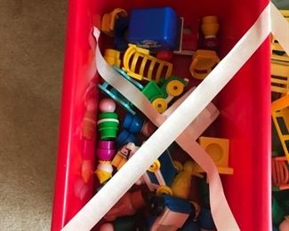 #86 Little People Vtg. Lot of cars, people $20.00