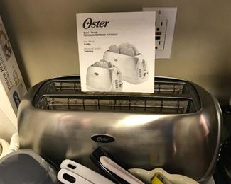 #99	Oster 4 slice Toaster	 $20.00 
