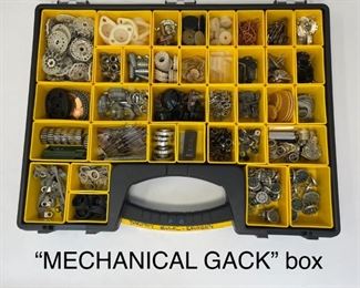 Mechanical gack lot in Stanley storage box $40 