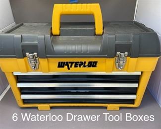 Waterloo drawer tool box $30 each.  Six available.