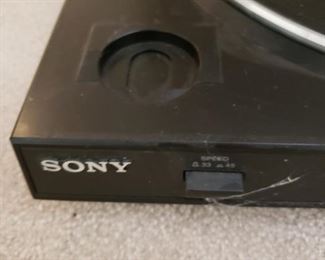 Sony turntable