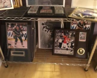 Framed Sports pics 