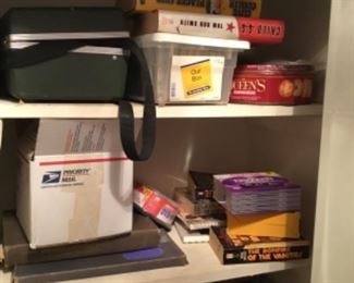 Closet full of years of stuff!