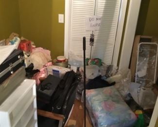 Room  full of years of stuff!